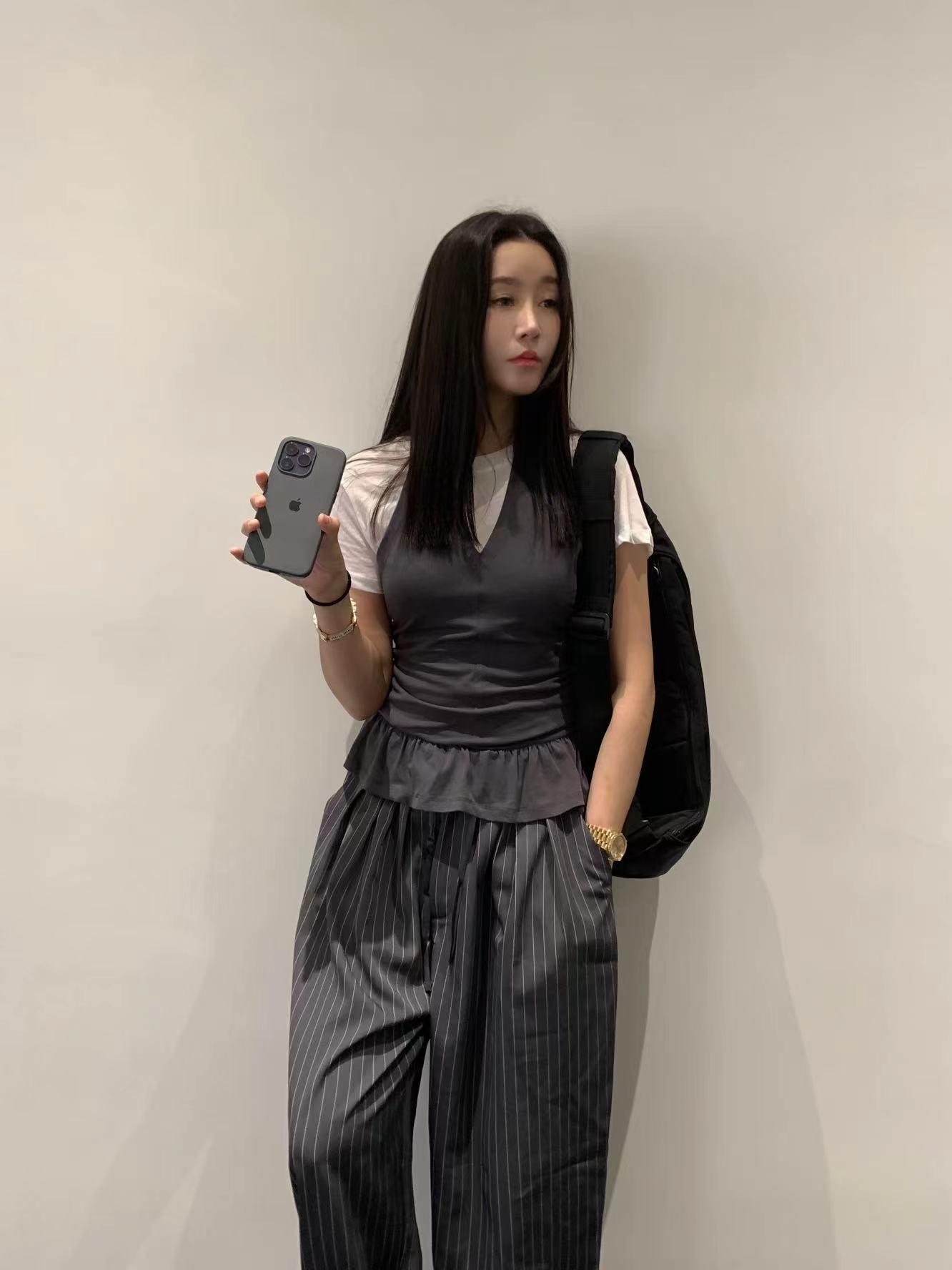 2179 十三行 真两件 夏季韩系上衣