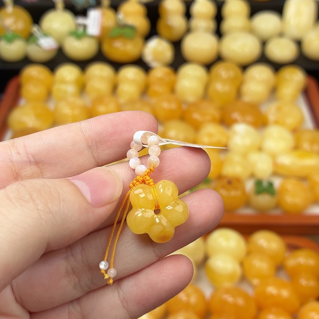 蜜蜡未镶嵌裸石蜜蜡