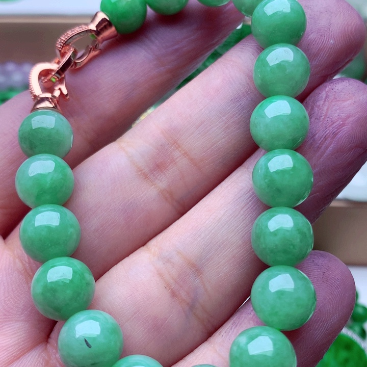 未镶嵌手链翡翠手链