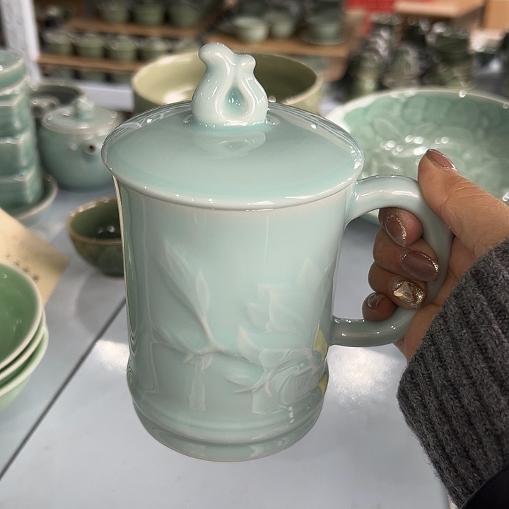 小米茶器龙泉青瓷