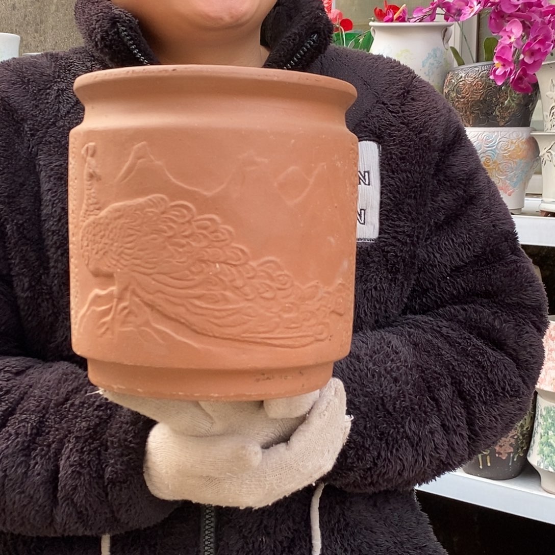 花盆紫砂口20高20福利