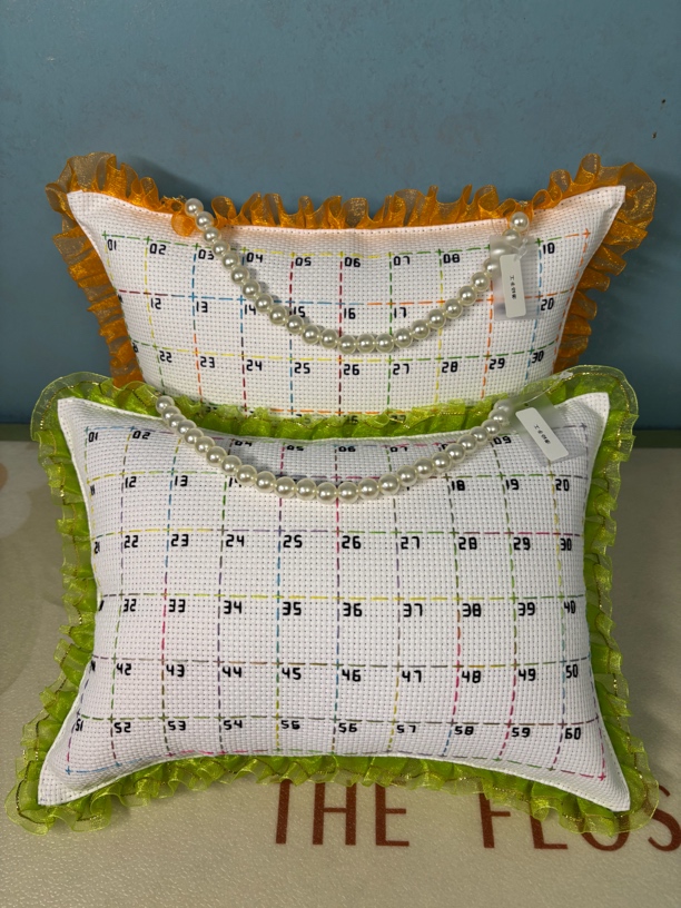 十字绣成品排线包带挂件