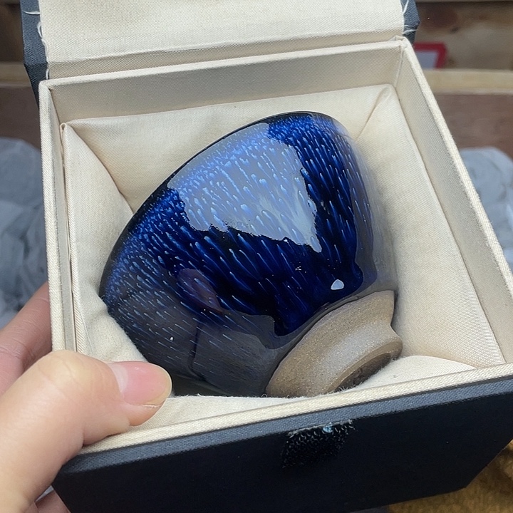 茶盏流星羽束口配礼盒