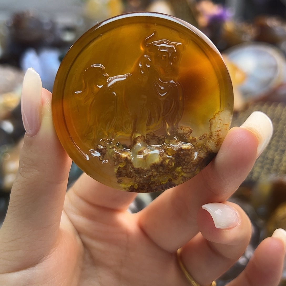 玛瑙/玉髓未镶嵌颈饰