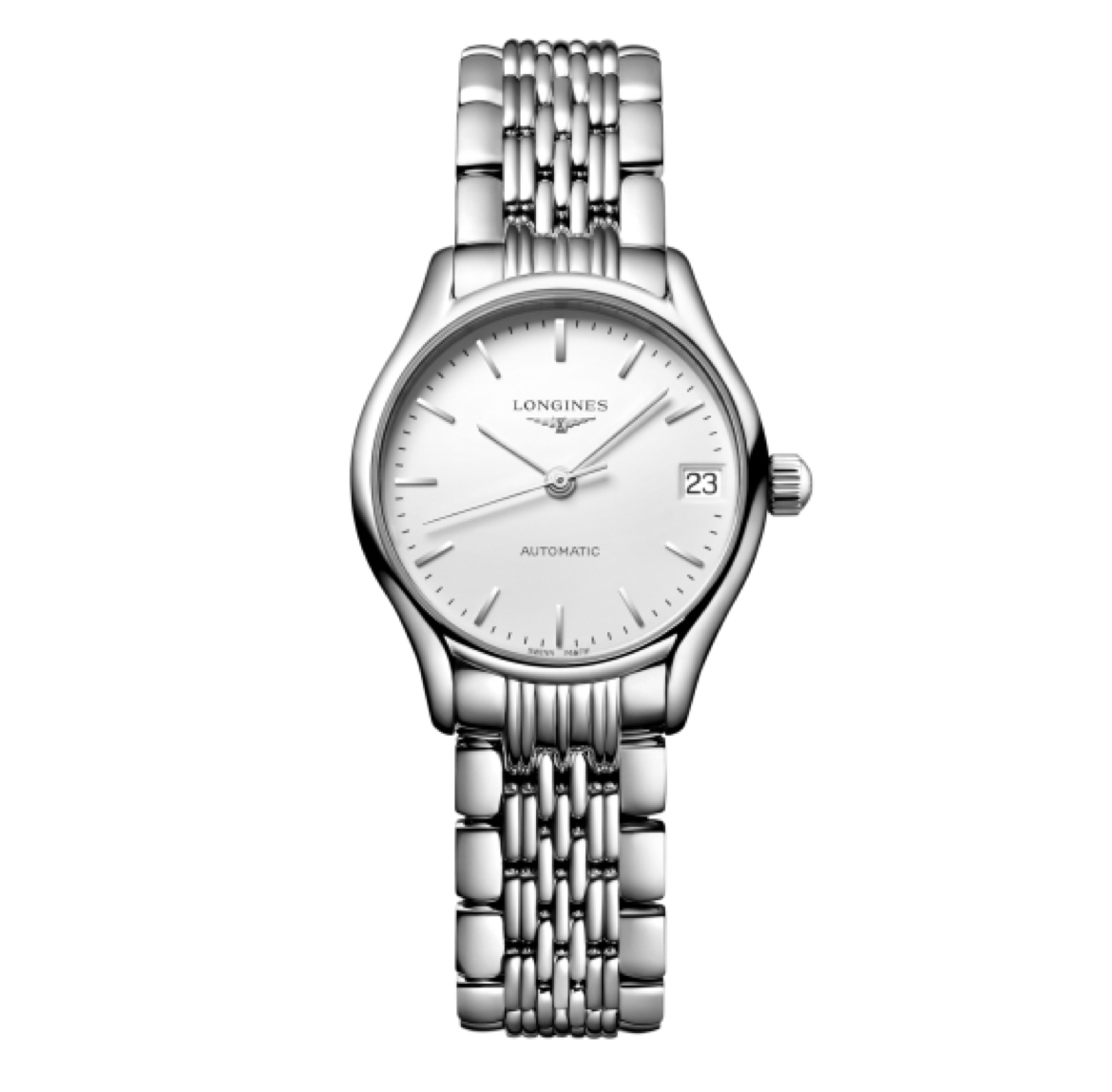 99新 Longines/浪琴 律雅0872气质/L4.361.4.12.6/25mm公价11100