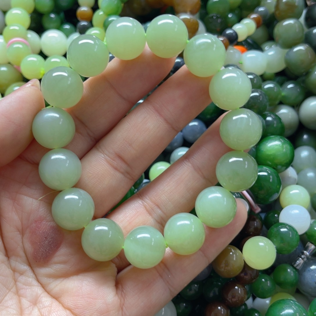 和田玉手链未镶嵌