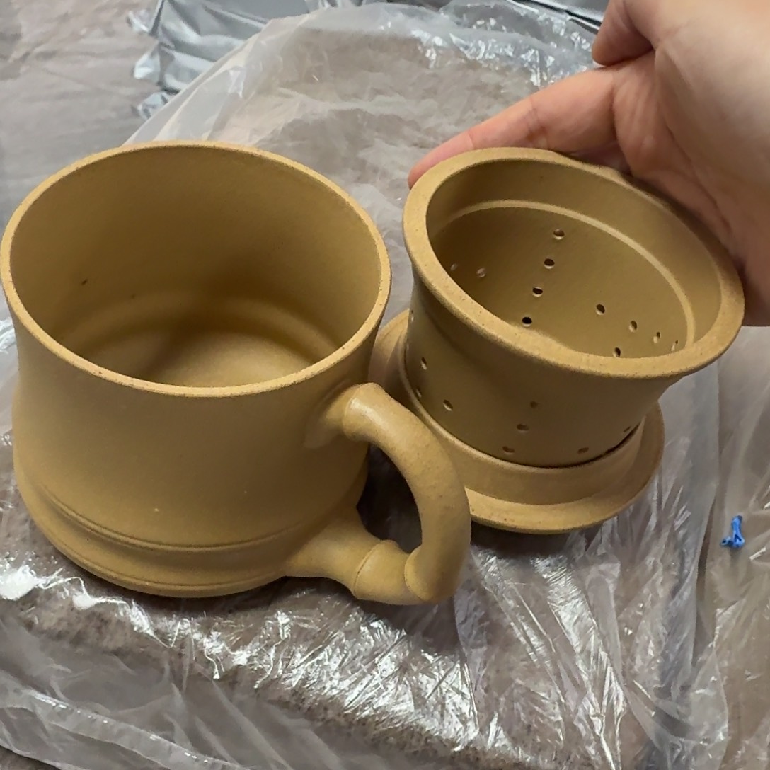 紫砂茶盏黄龙山原矿黄金段360