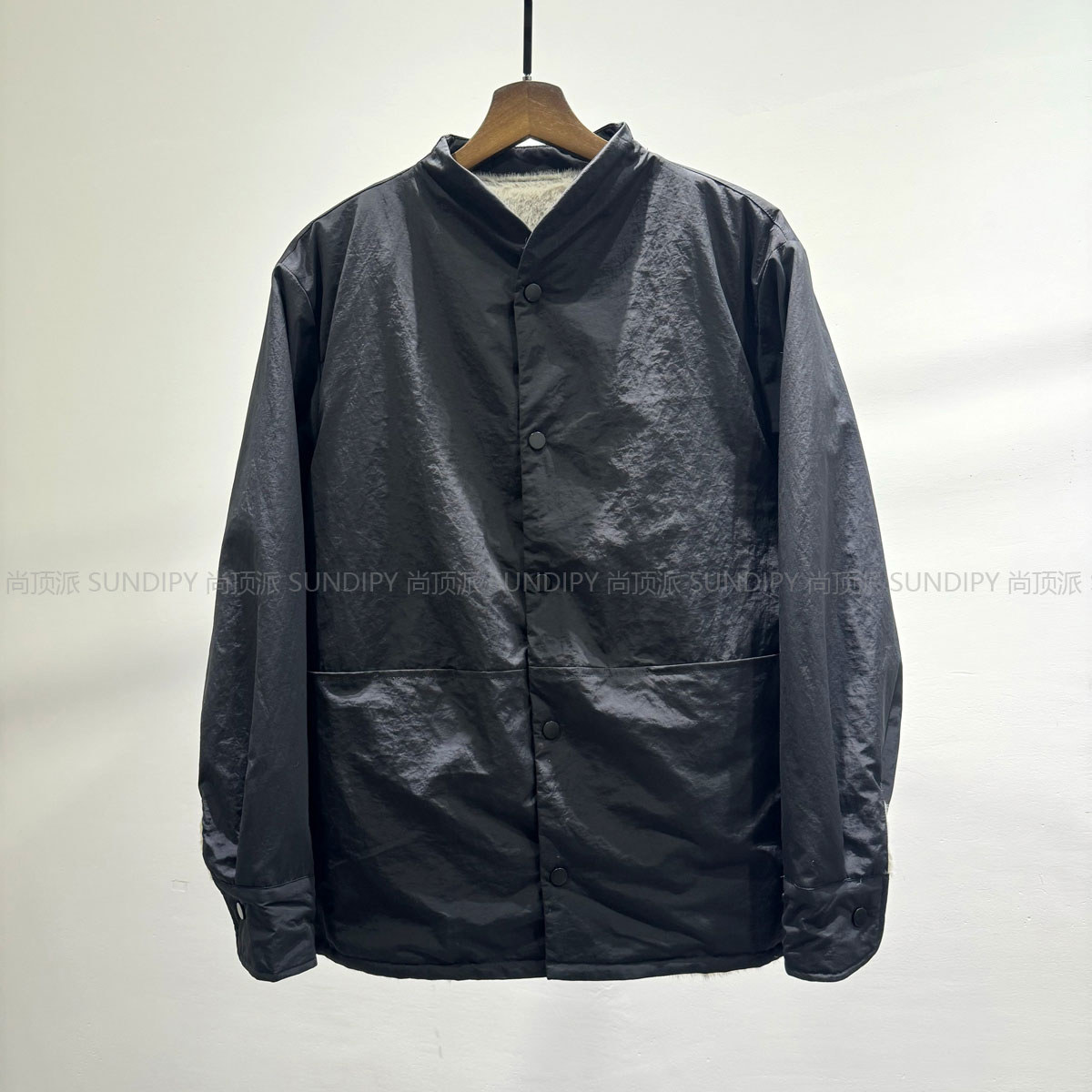 冬季保暖座山雕复古老钱风气质加绒夹克男士时尚潮流休闲百搭外套