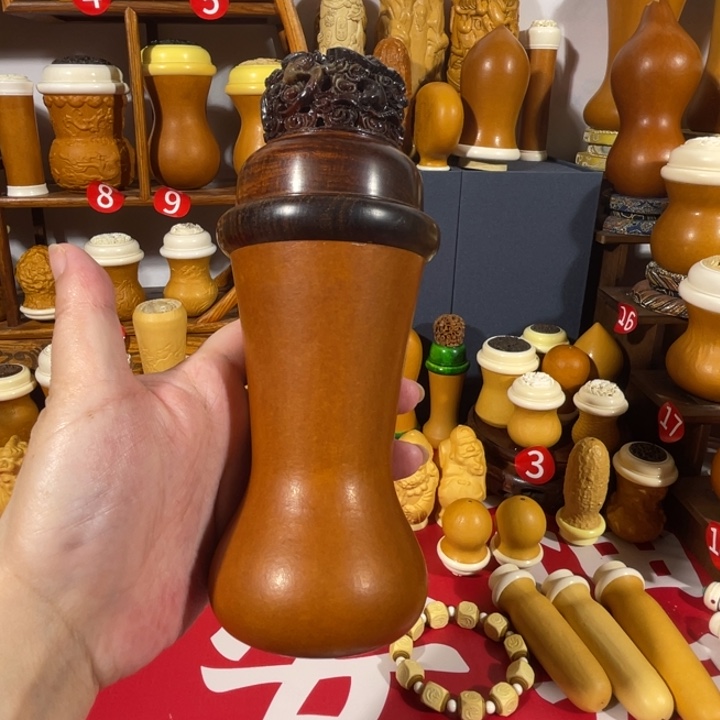宝****爷仿六爷荸荠饼型葫芦