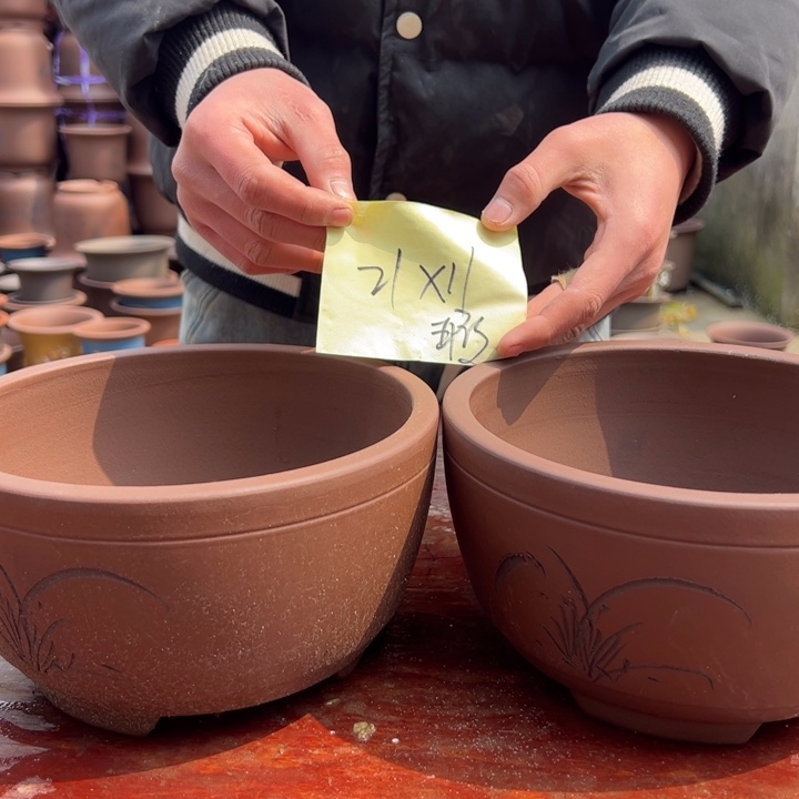 紫砂花盆紫砂花盆