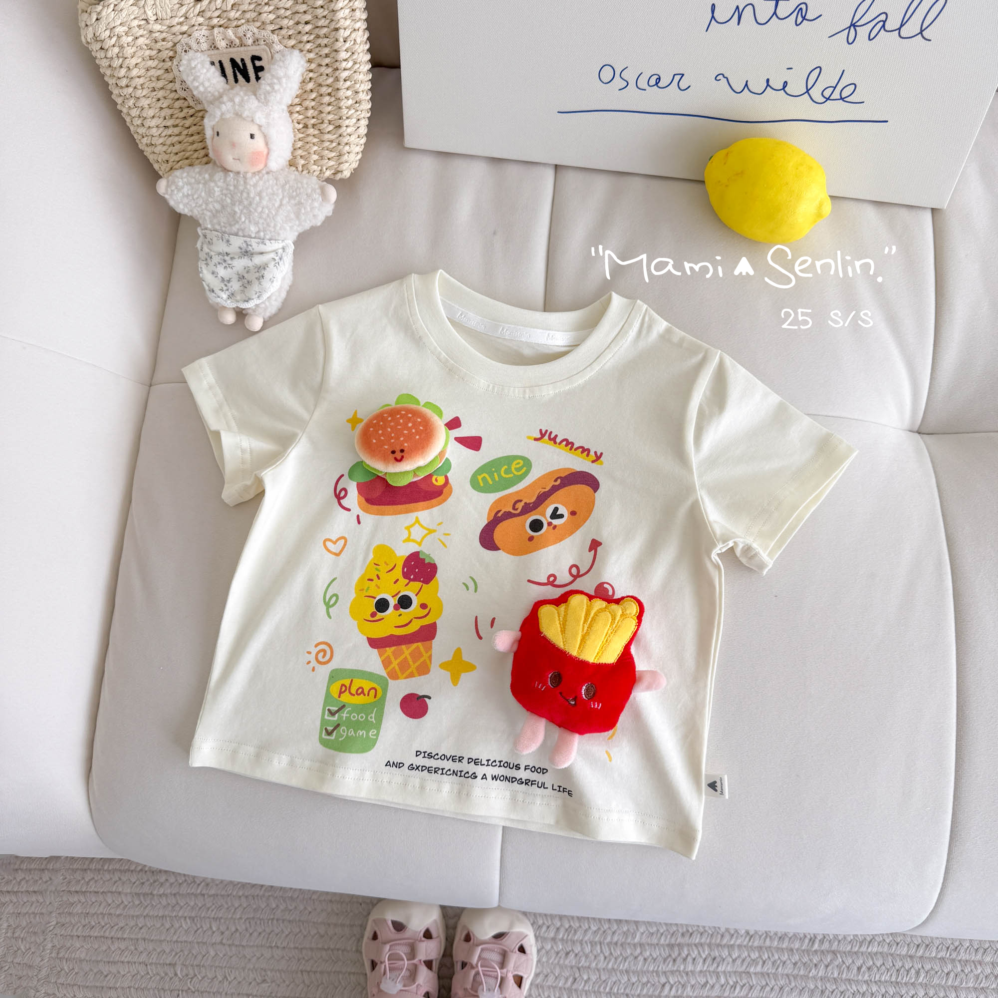 【现货】妈咪森林童装2025年夏新款女童立体卡通T恤252-MMSL-252236