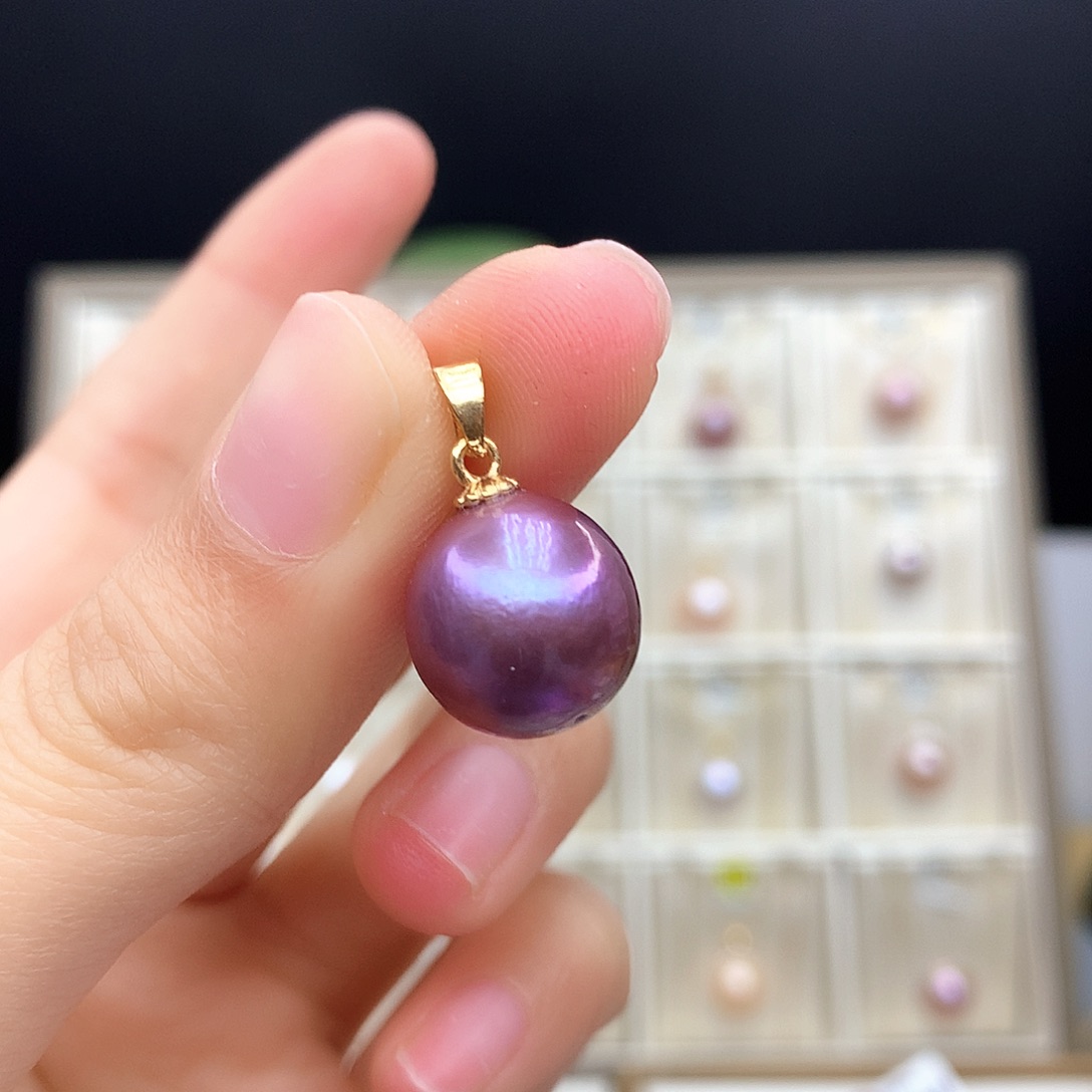 淡水珍珠颈饰合金