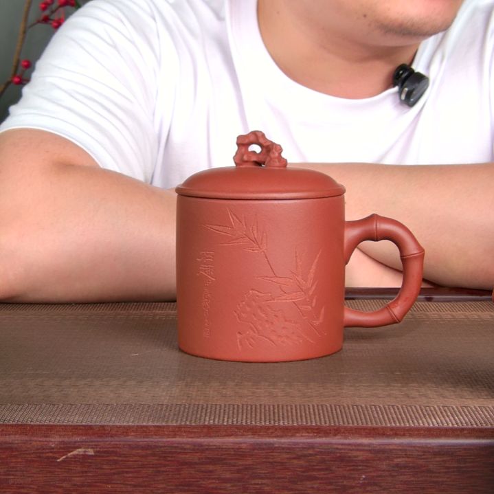 茶杯紫砂高货放漏