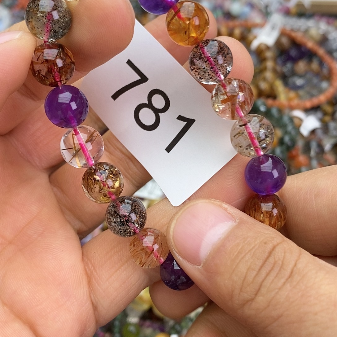 水晶未镶嵌手链手链