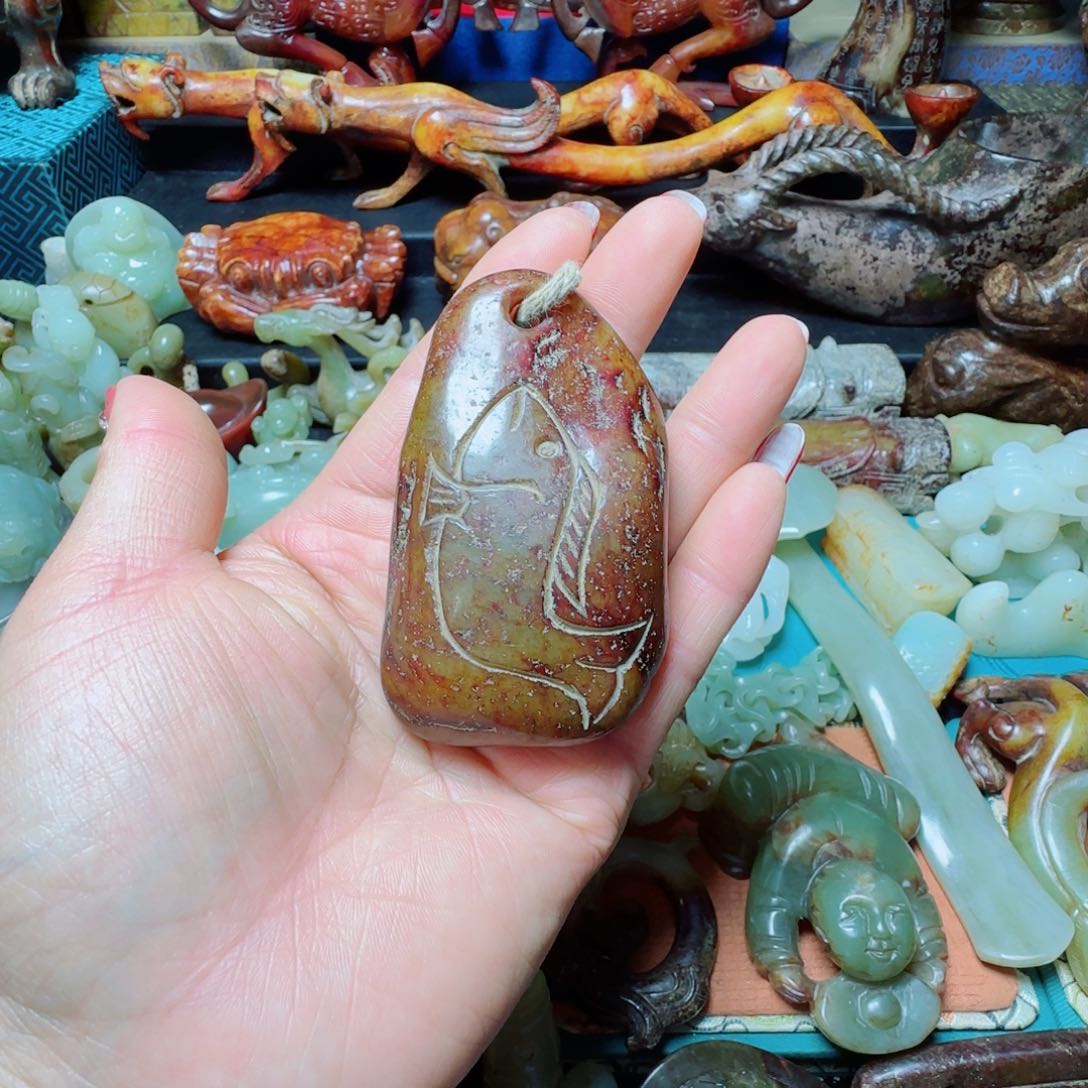 和田玉挂件未镶嵌