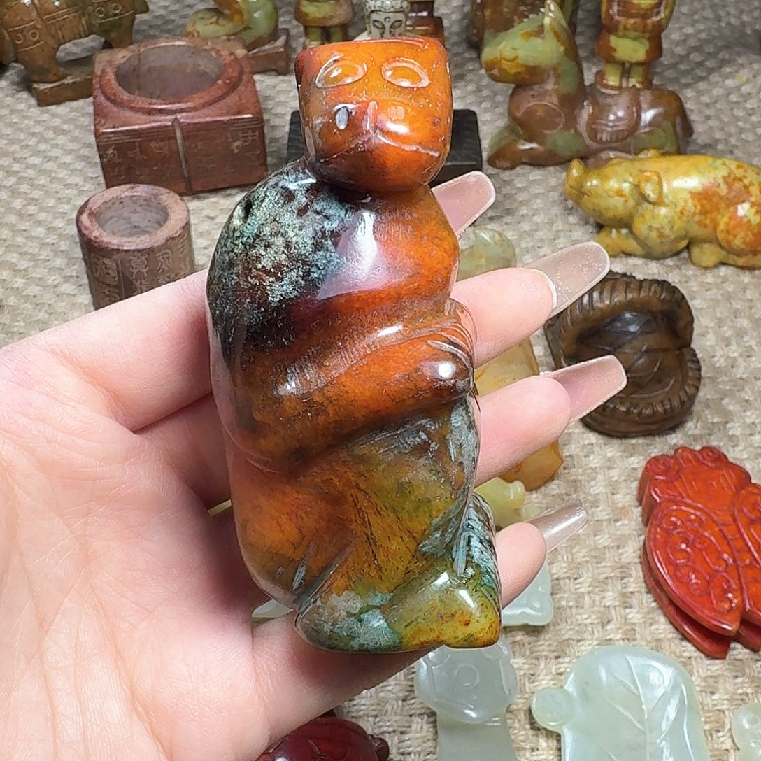 白玉菩提吊坠挂件