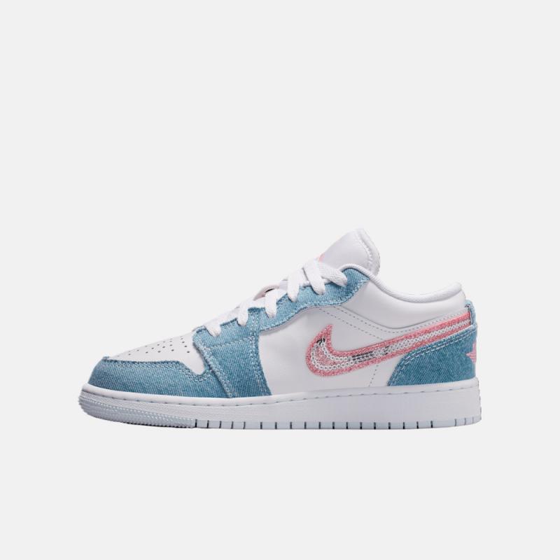 NIKE耐克大童AIR JORDAN 1 LOW SE (GS)乔丹篮球鞋HQ2001-400