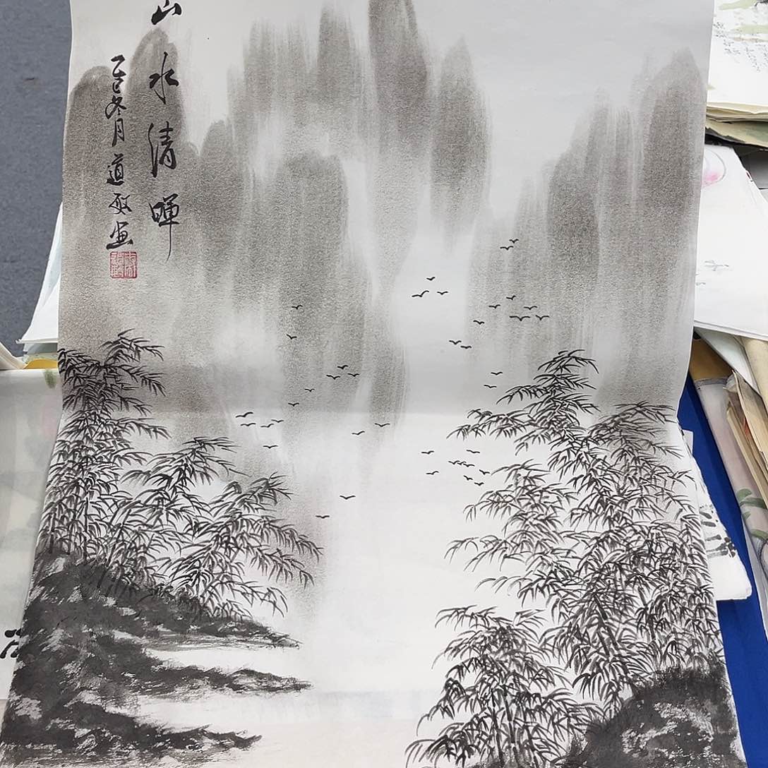 国画纯手绘作品欣赏