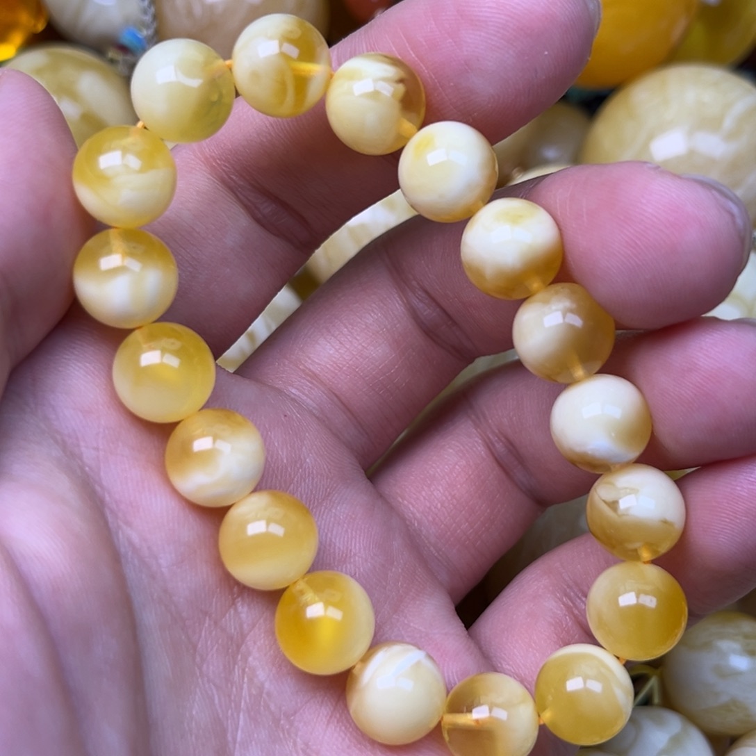 裸石蜜蜡未镶嵌！