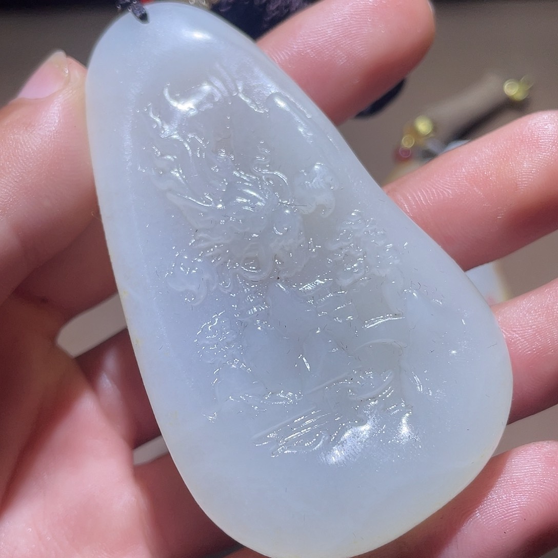 和田玉颈饰未镶嵌Z6