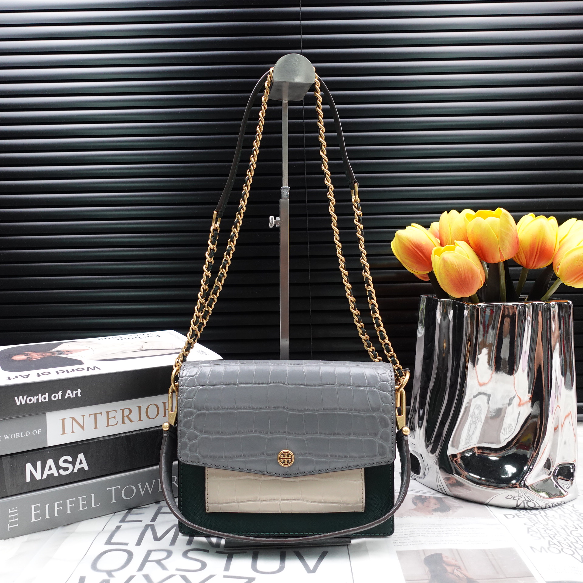 95新 TORY BURCH/汤丽柏琦 单肩包/T0000  T10219243