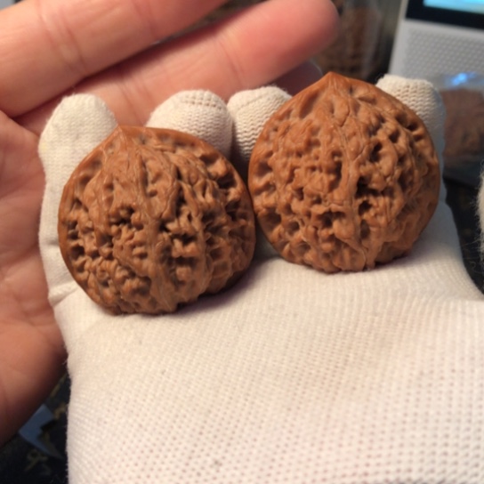 文玩核桃把件水龙纹41mm