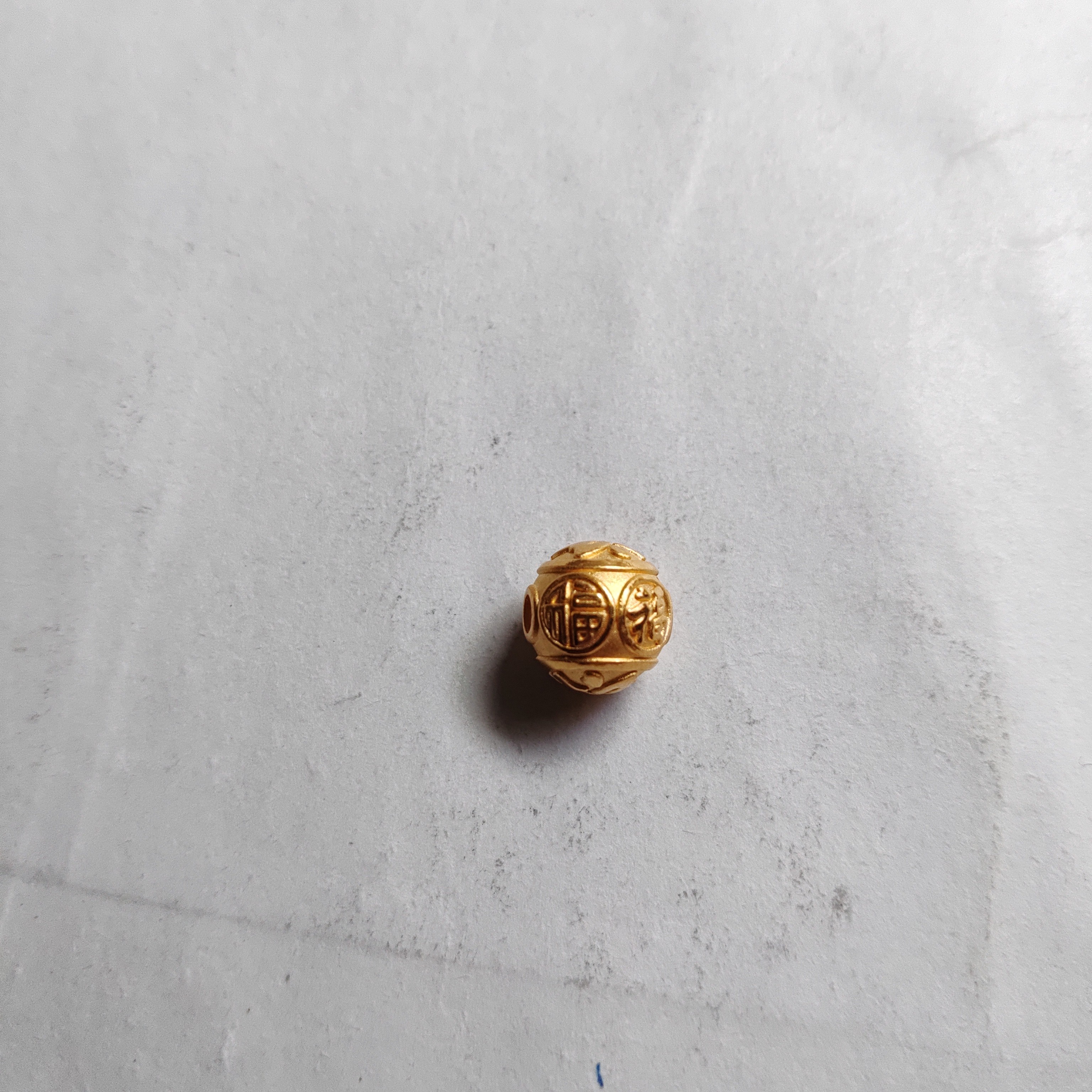 金元宝足金999貔貅珠子首饰