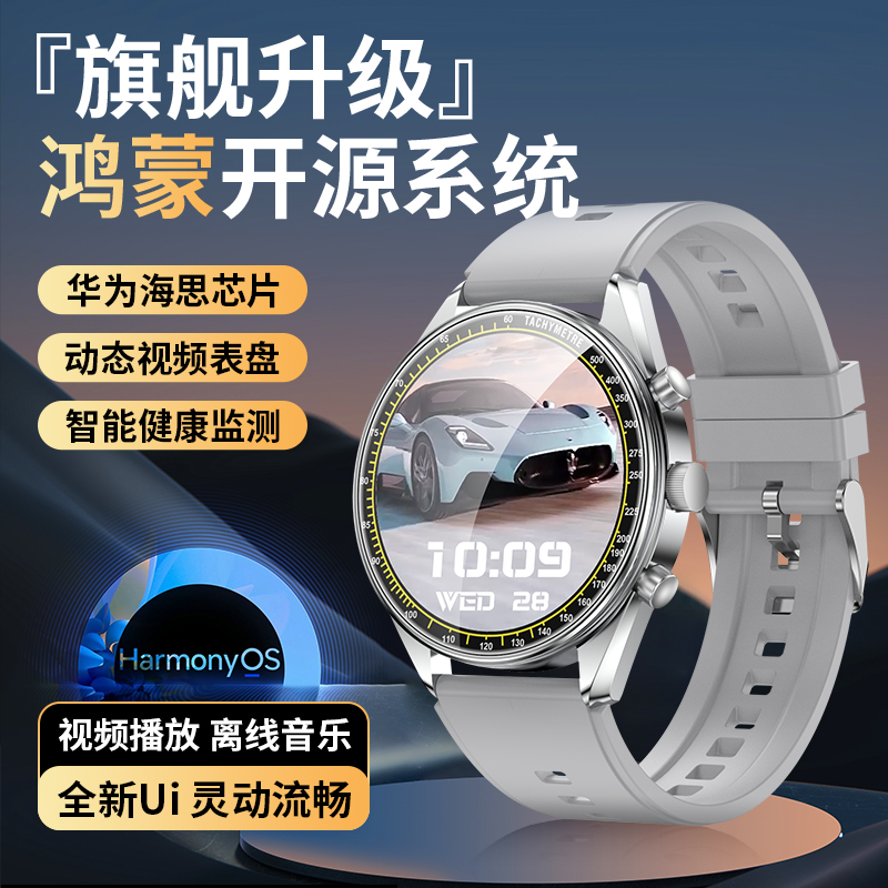 【双11千元补贴】可下载软件开源鸿蒙系统智能手表海思芯片手表