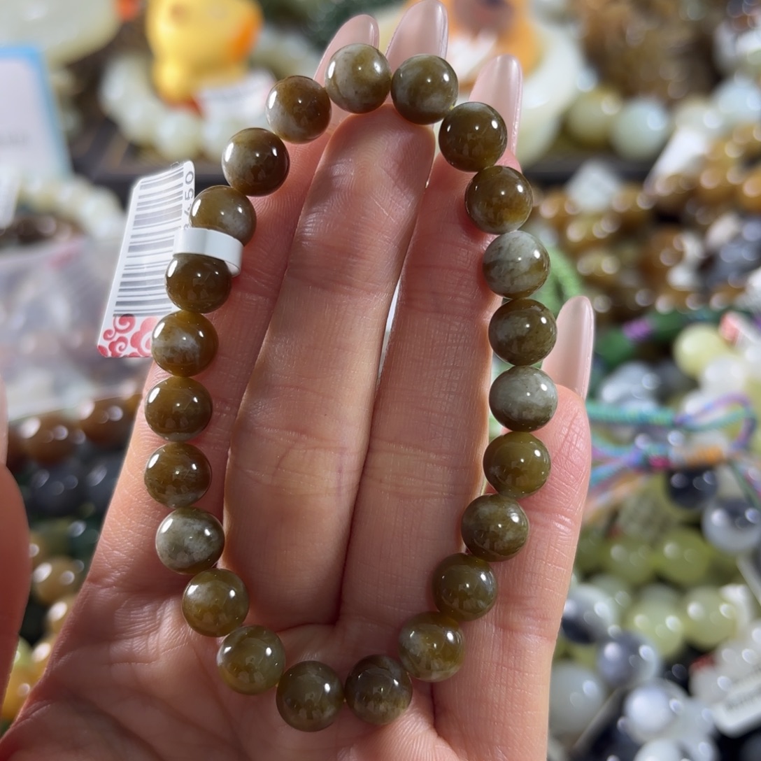 和田玉未镶嵌手串336