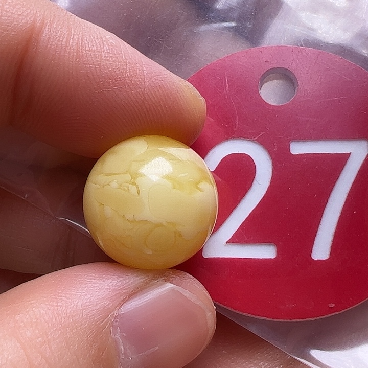 蜜蜡未镶嵌珠宝奇石15m m