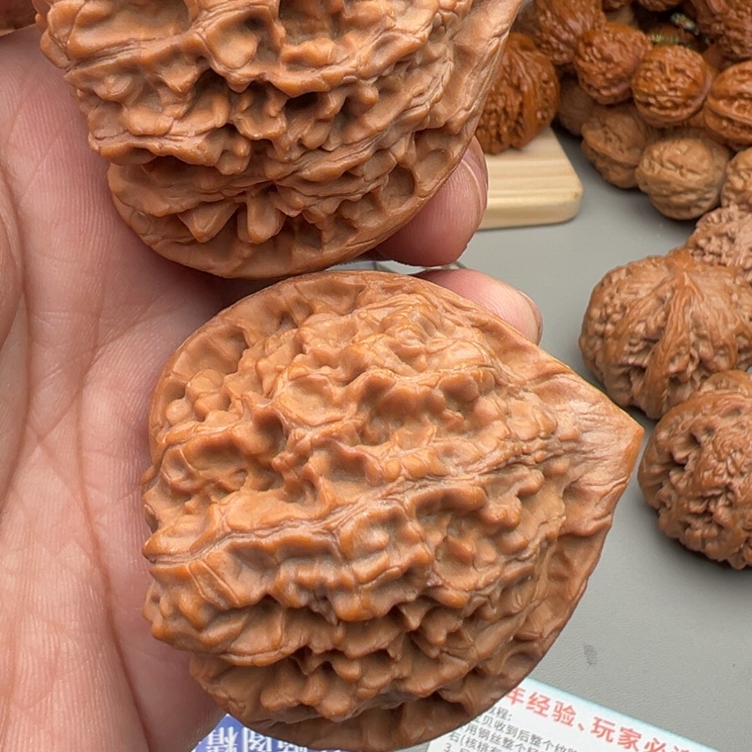 文玩核桃把件官帽