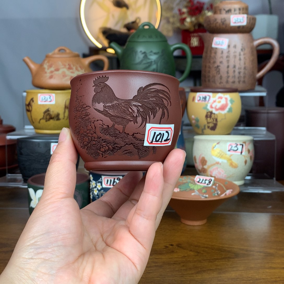 紫砂茶杯宜兴紫砂茶具