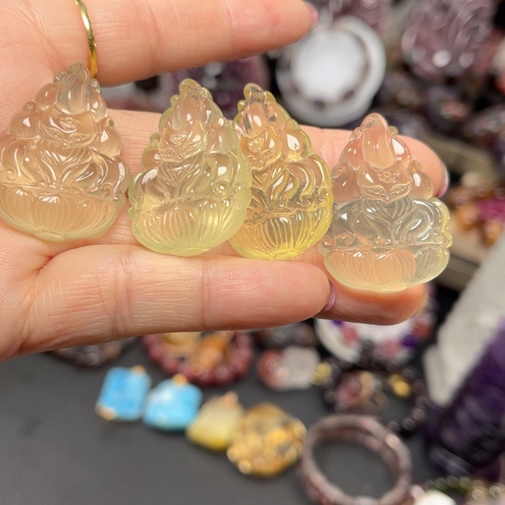 水晶颈饰未镶嵌多样性发一