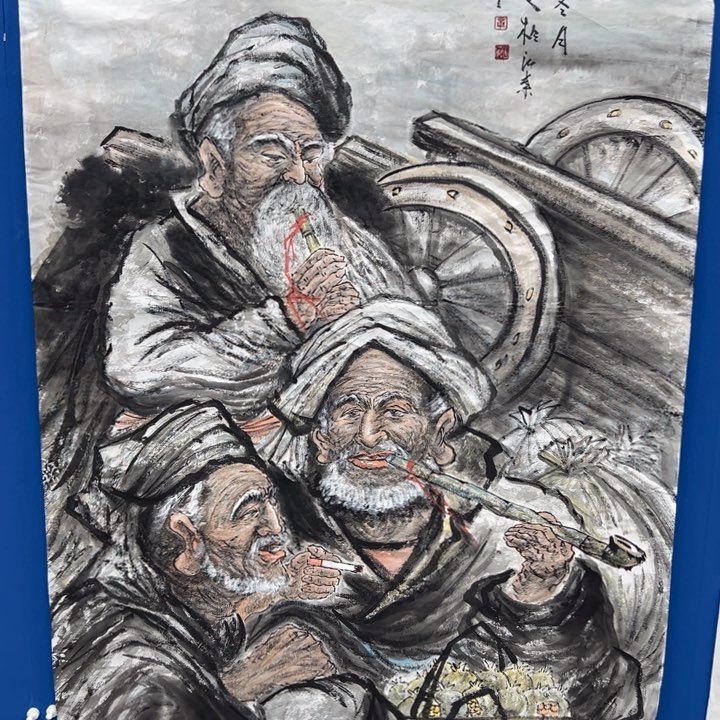 国画纯手绘字画国画宣纸