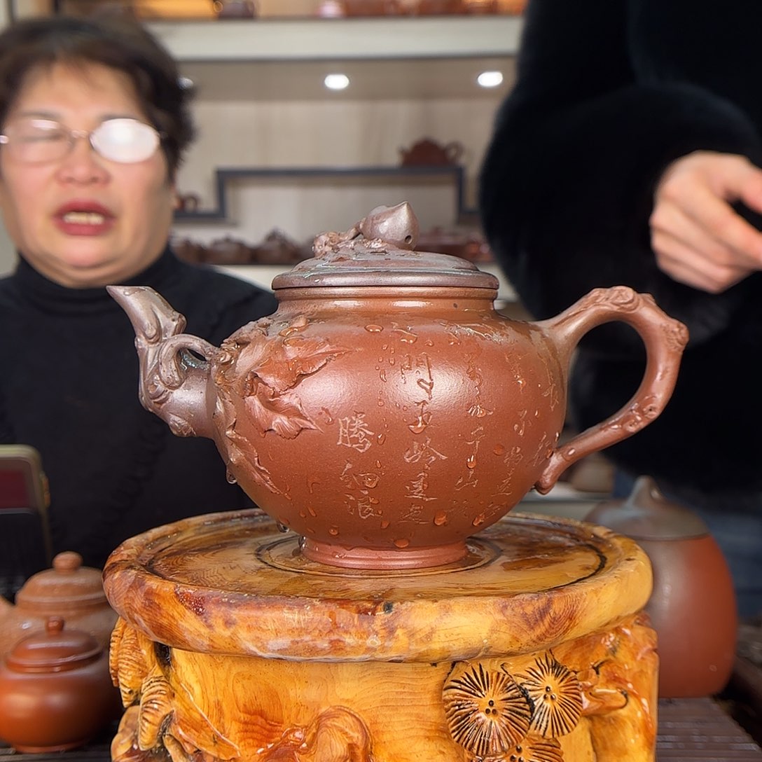 紫砂茶壶朱美琴老师
