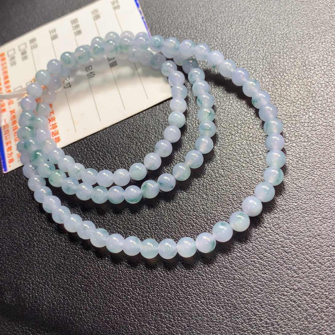 翡翠颈饰未镶嵌项链