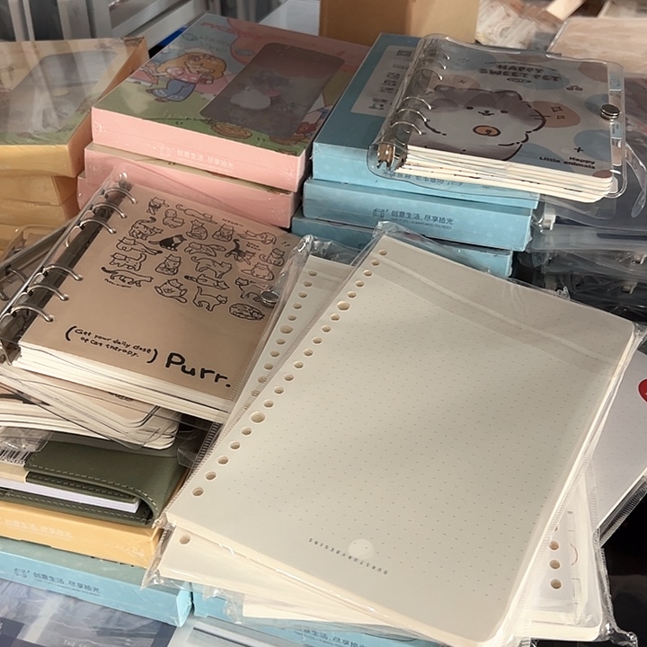 初品发6本A5点阵替芯