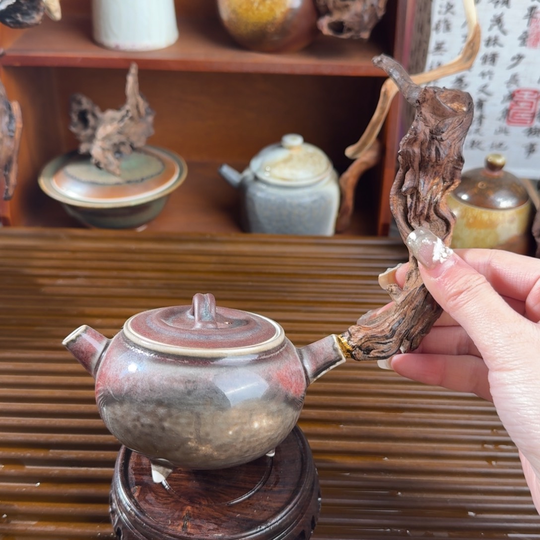 景德镇纯手工柴烧陶瓷孤品