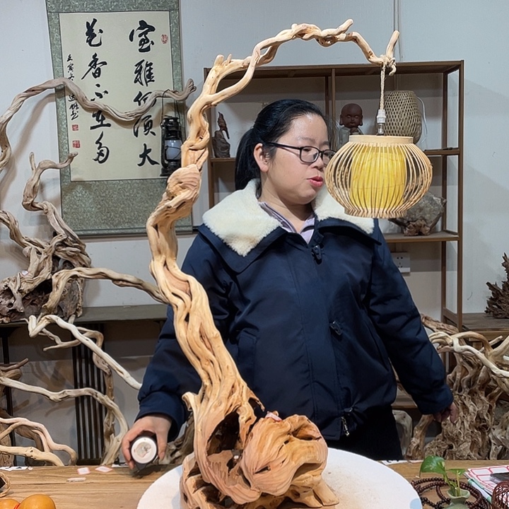 木杜鹃根根艺摆件3