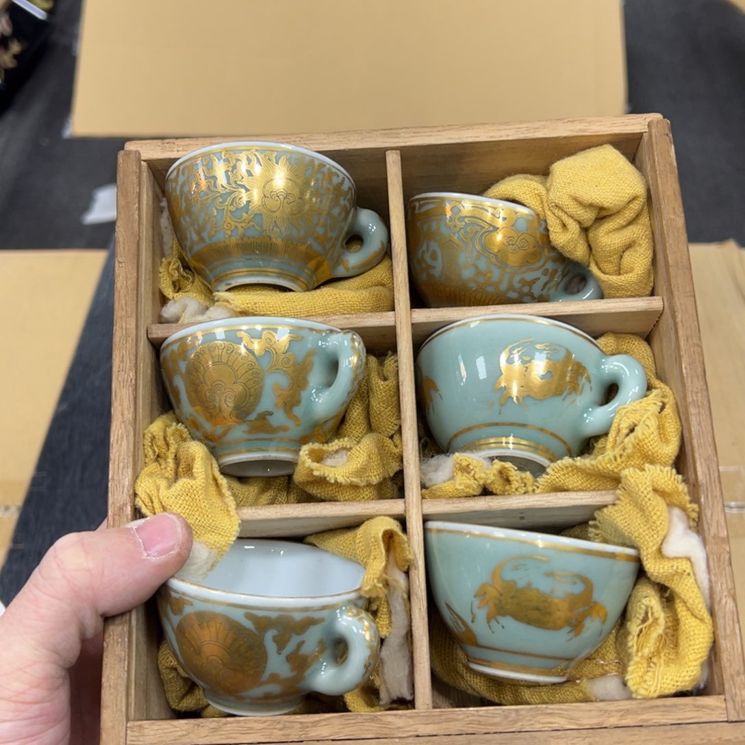 陶瓷中古工艺品摆件