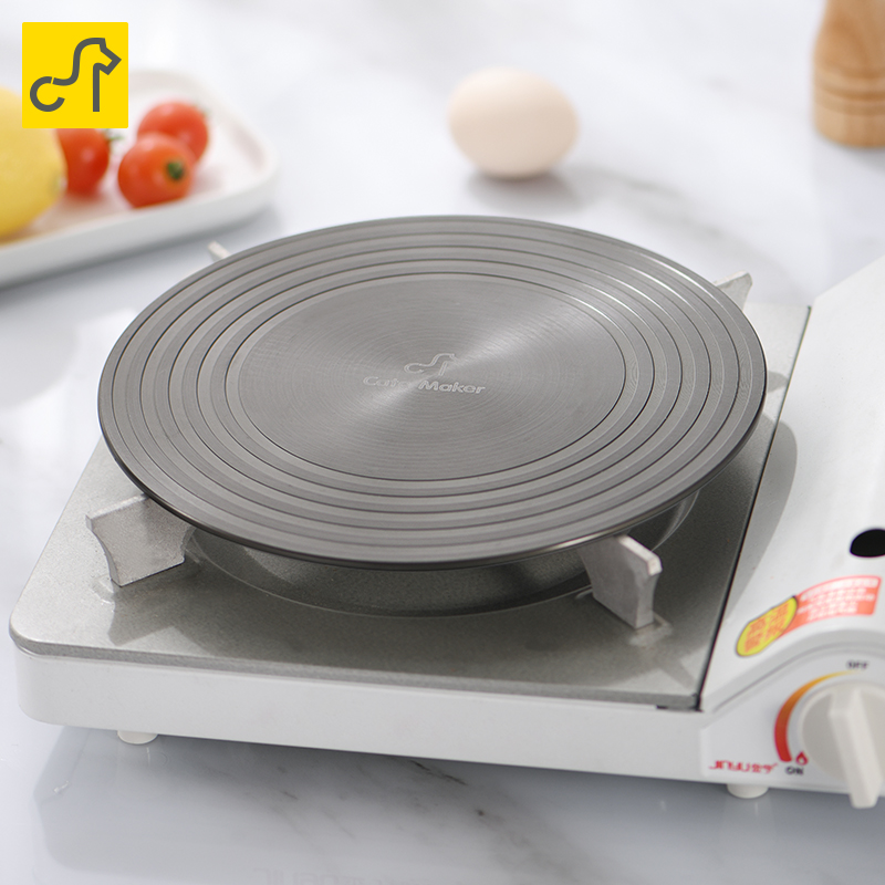 导热板燃气灶家用厨房防烧黑护锅导热盘明火炉灶隔热板解冻