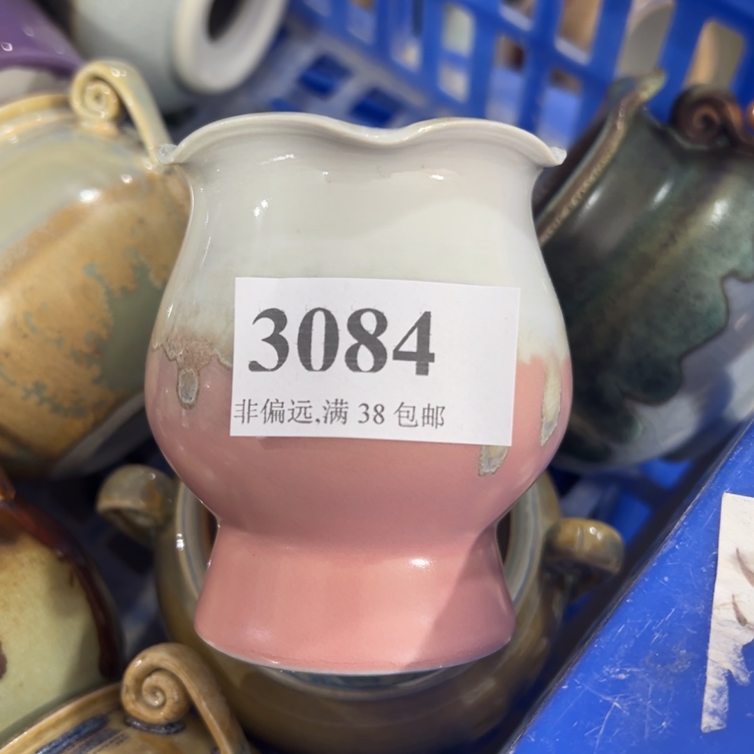 红陶景德镇手工花盆