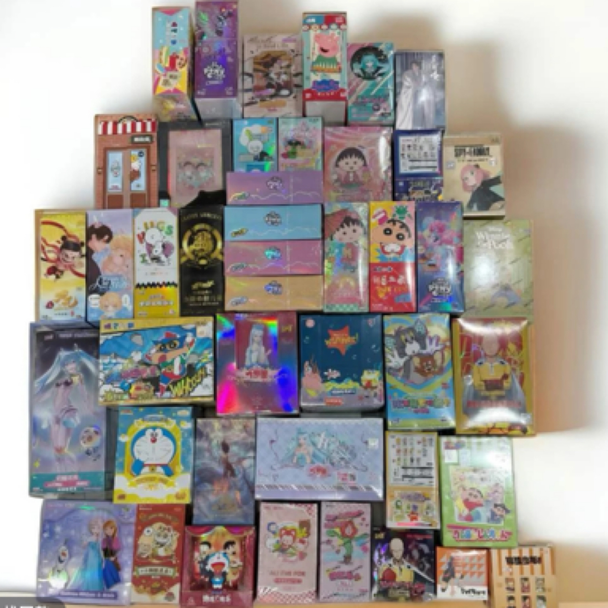 抬箱IP大乱斗整盒收藏卡牌盲盒【打包清库存】