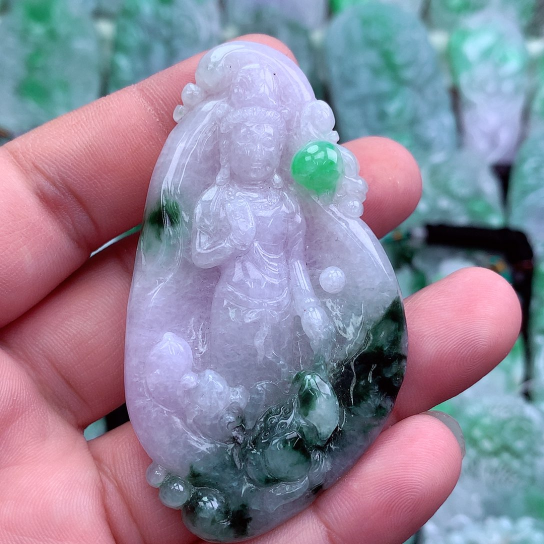 翡翠吊坠(不含链)未镶嵌