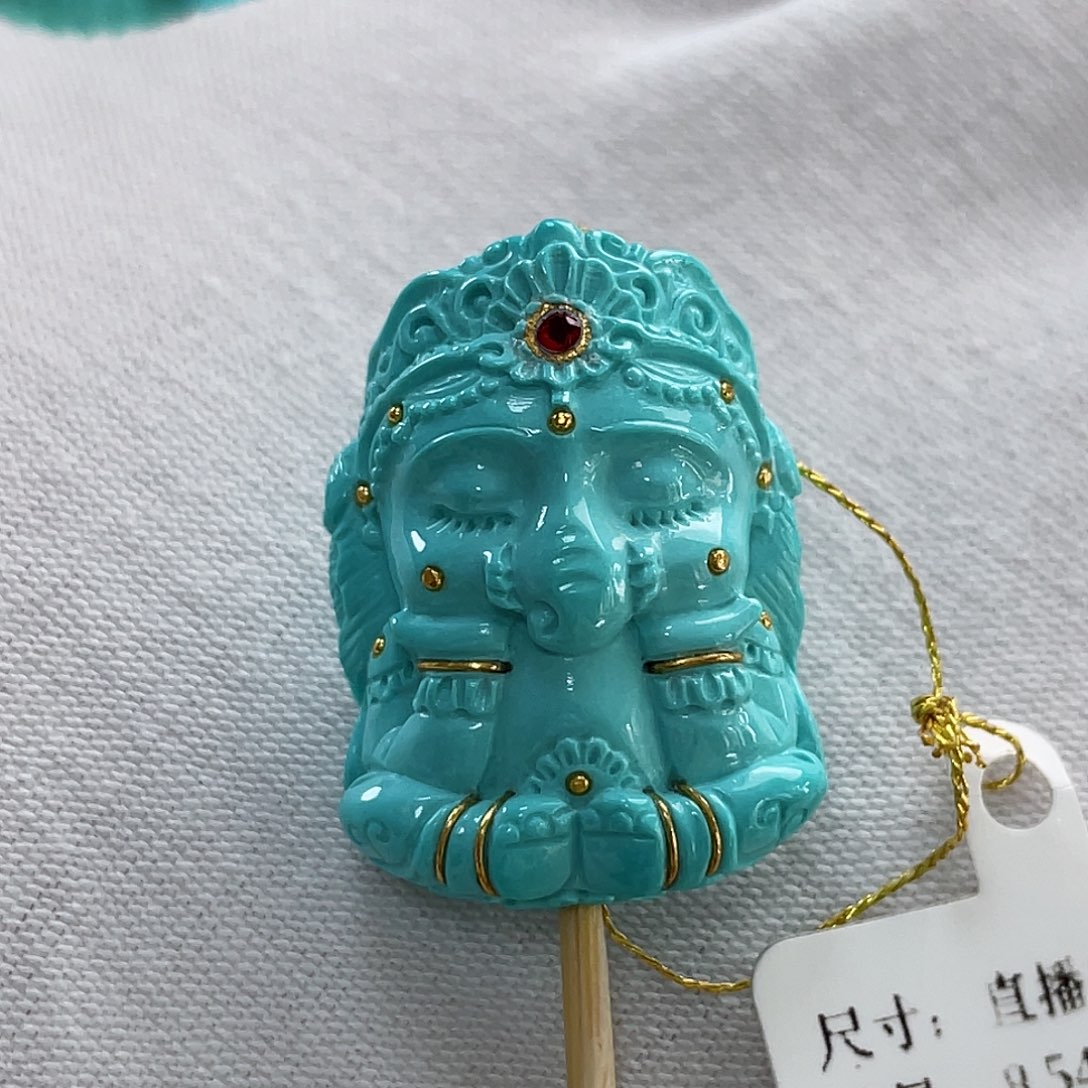 绿松石珠宝奇石未镶嵌