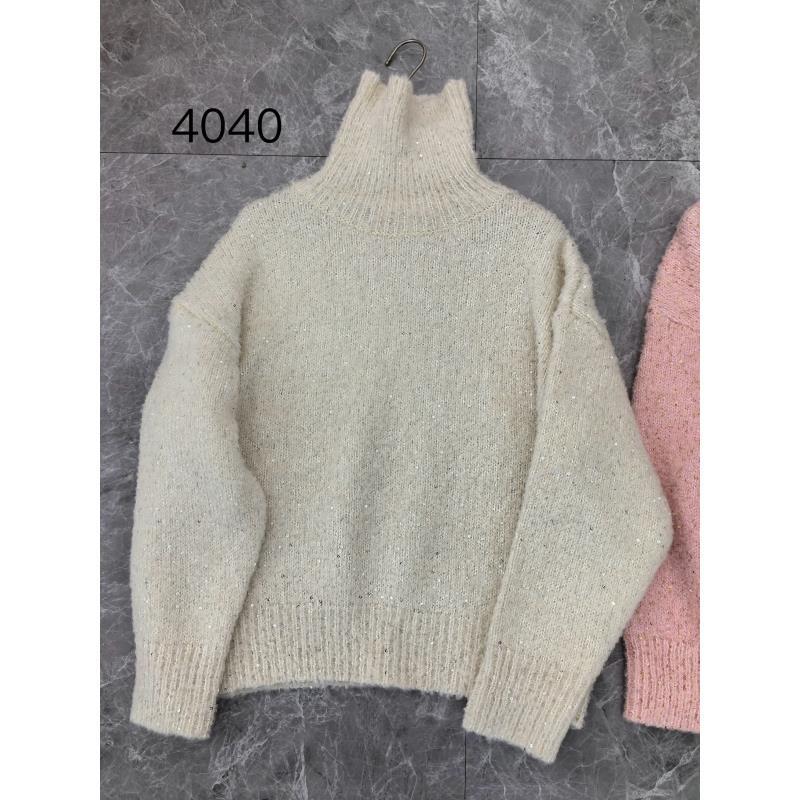 4040（部分无水洗唛，介意慎拍）SANFAN新款针织衫