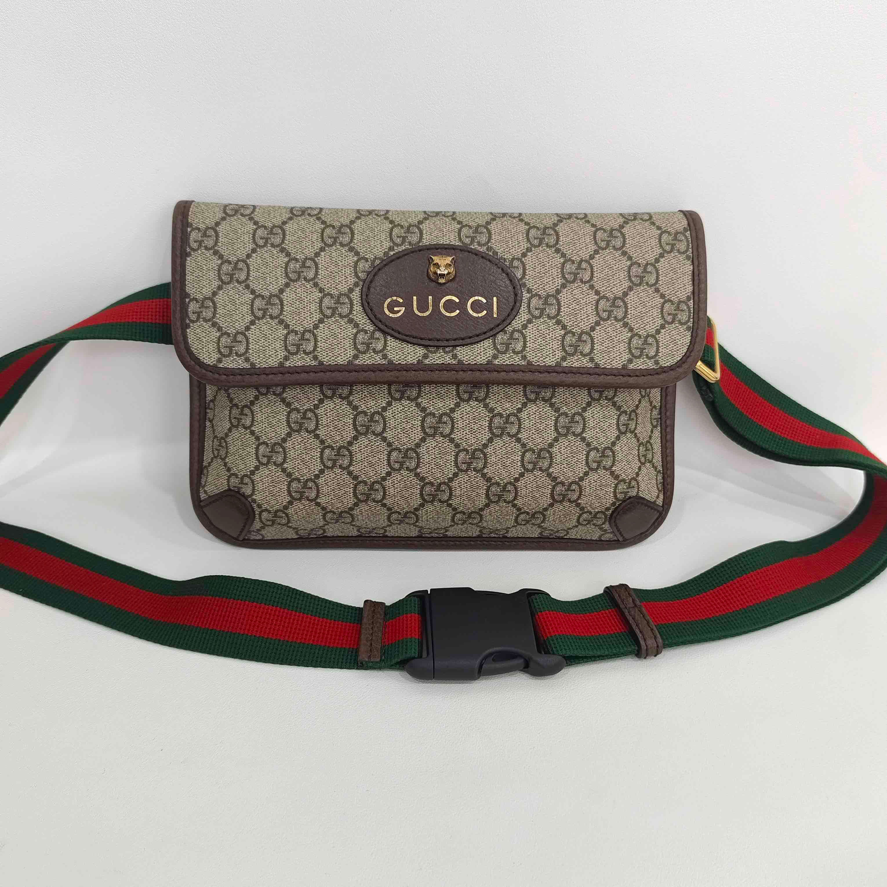 95新 GUCCI/古驰 捐金沉珠/虎头胸包