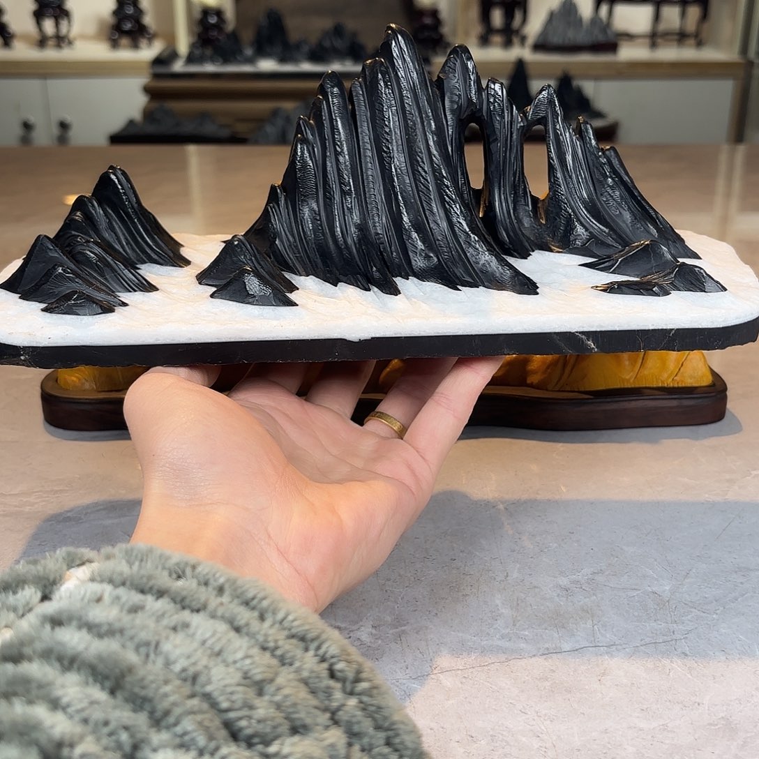 阿***斌灵璧石手工雕刻奇石摆件