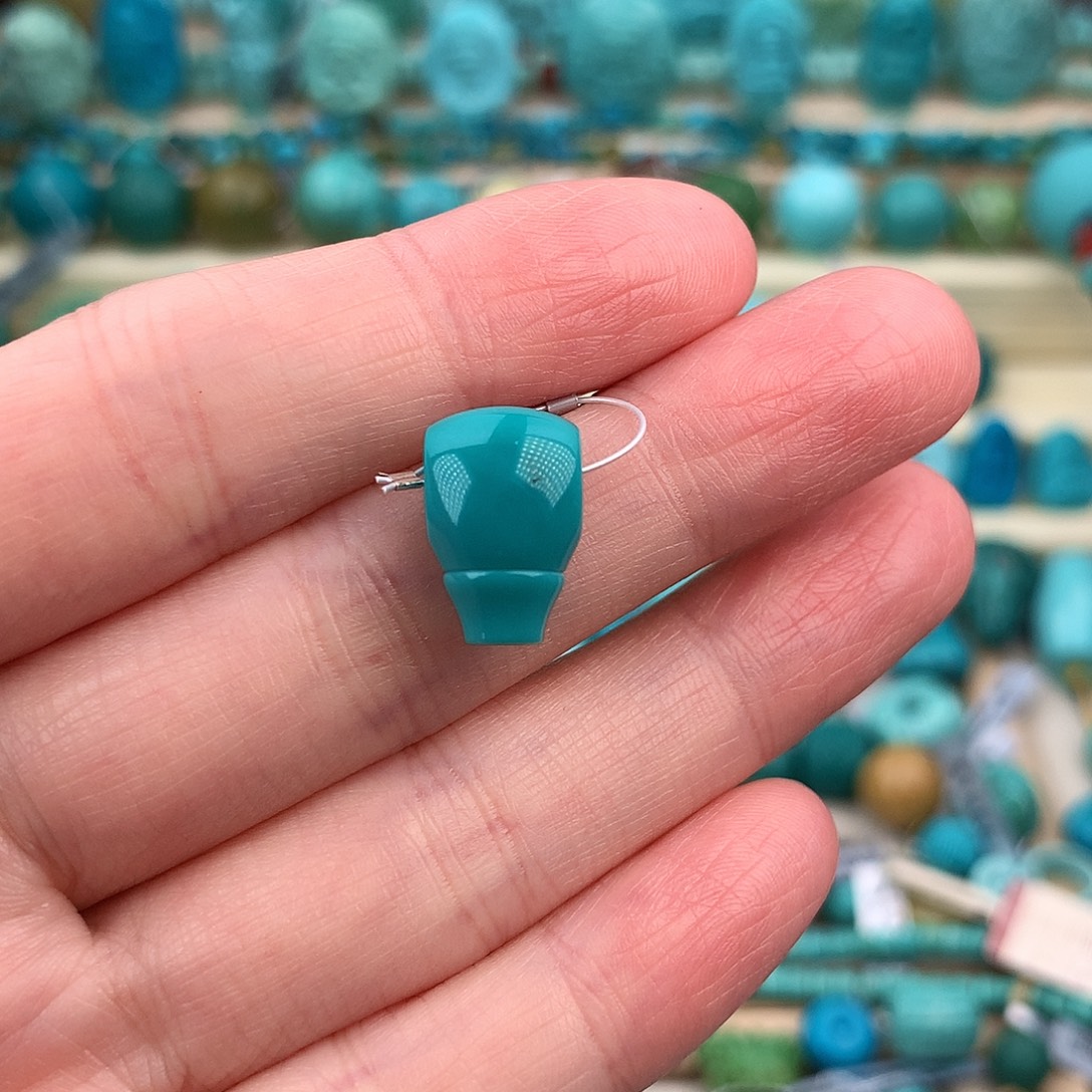 阿***宝绿松石未镶嵌珠宝奇石