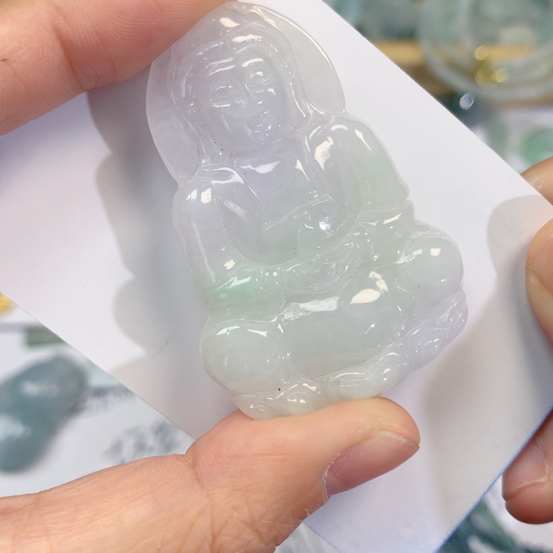 翡翠裸石纯天然a翡翠